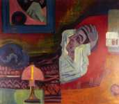 Ernst Ludwig Kirchner Malade dans la nuit